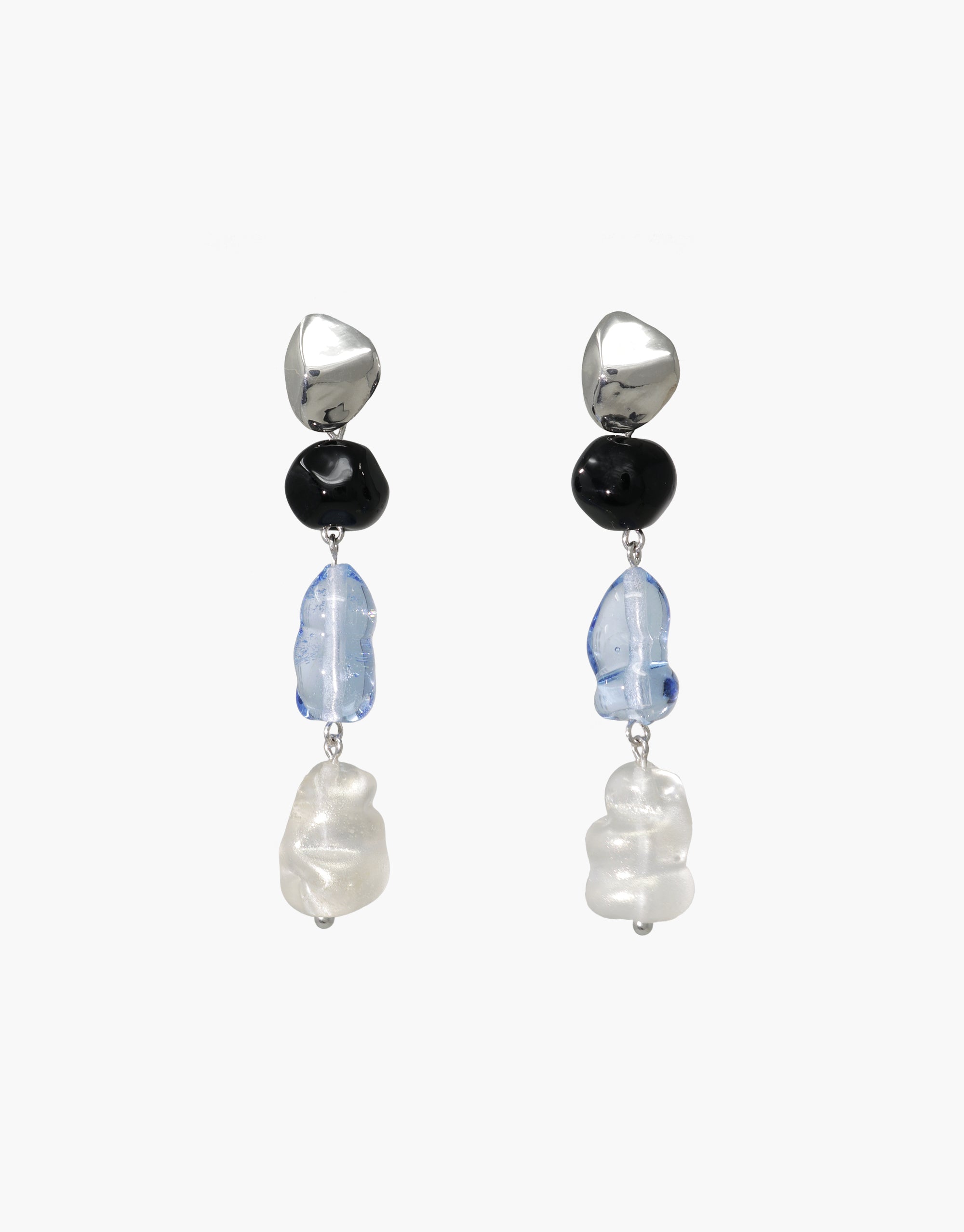 Blue Pearl Earrings