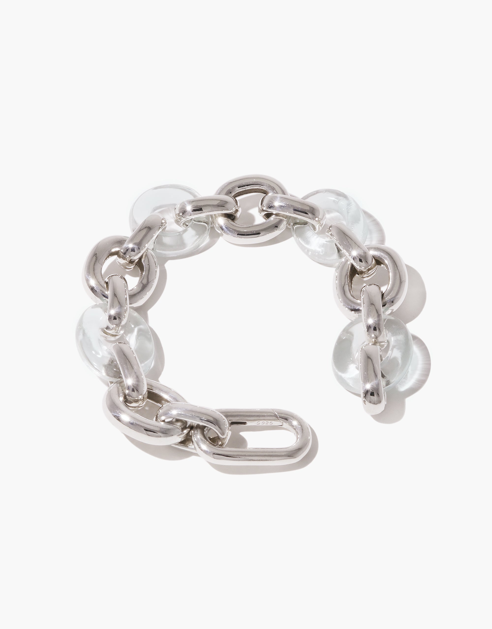 Loop Link Bracelet - Sterling Silver