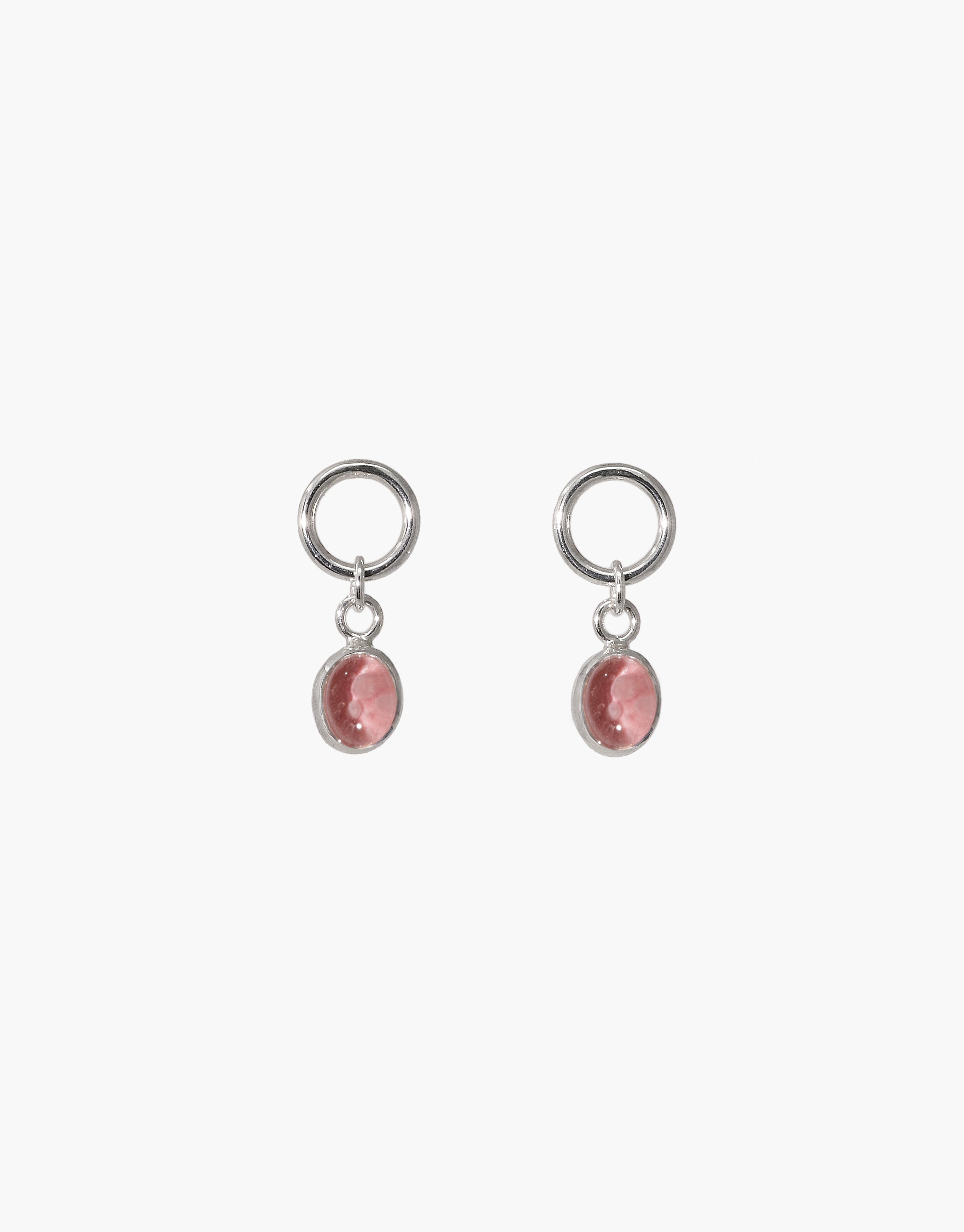 Oval Dangling Earrings