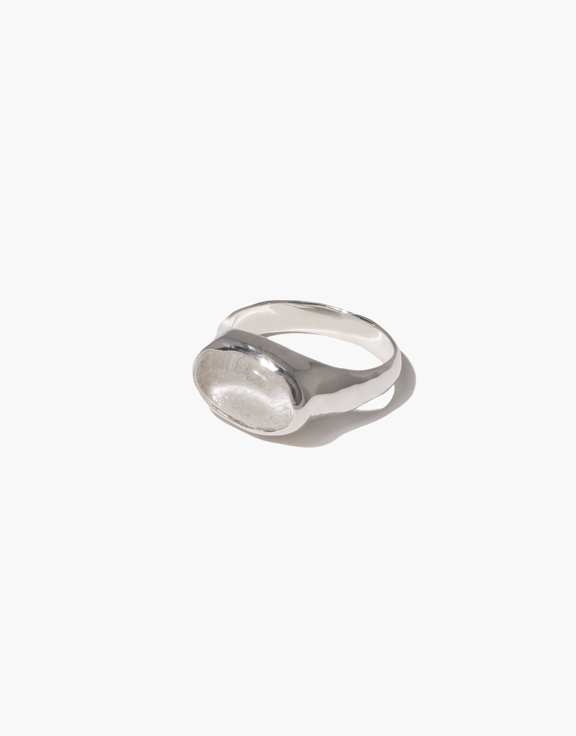 Oval Sculpture Ring